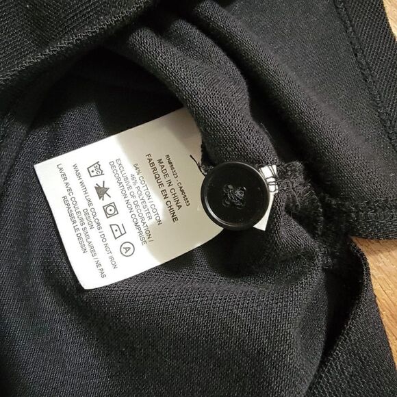 Air Jordan 1 2 3 4 6 11 Bred Black Cat Polo T Shirt Men's Size Small S Dri-Fit - Picture 5 of 9